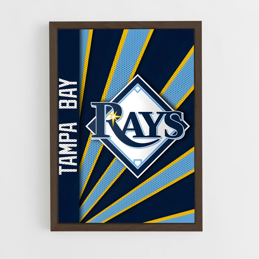 Poster Tampa rays – affiche Baseball (vue 5)